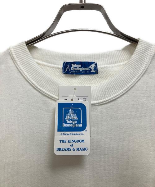TOKYO DISNEYLAND（トーキョーディズニーランド）TOKYO DISNEYLAND (トーキョーディズニーランド) スウェット ホワイト サイズ:LL 未使用品の古着・服飾アイテム