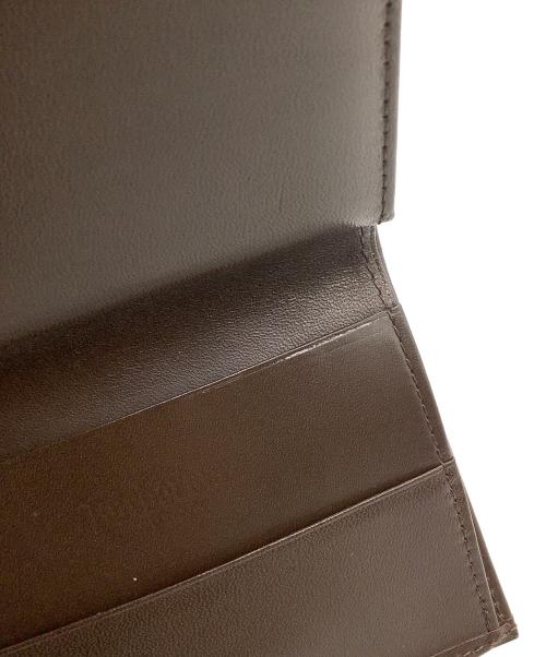 Burberry's（バーバリーズ）Burberry's (バーバリーズ) 2つ折り財布 ブラウン×ベージュの古着・服飾アイテム