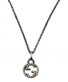 GUCCI（グッチ）の古着「インターロッキング　ネックレス」｜シルバー