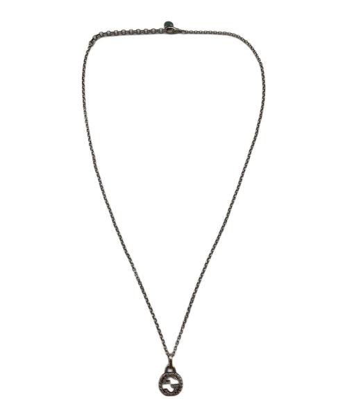 GUCCI（グッチ）GUCCI (グッチ) インターロッキング　ネックレス シルバーの古着・服飾アイテム