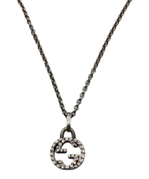 GUCCI（グッチ）GUCCI (グッチ) インターロッキング　ネックレス シルバーの古着・服飾アイテム
