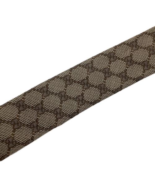 GUCCI（グッチ）GUCCI (グッチ) GG　ネクタイ ブラウン サイズ:記載無の古着・服飾アイテム