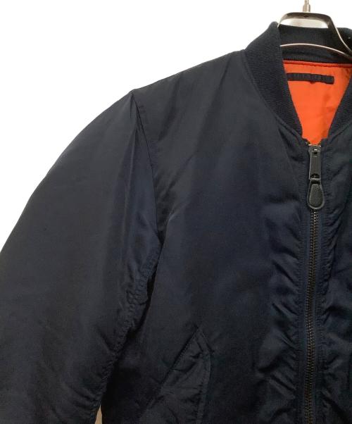 AVIREX（アヴィレックス）AVIREX (アヴィレックス) MA-1ジャケット ネイビー×オレンジ サイズ:Lの古着・服飾アイテム