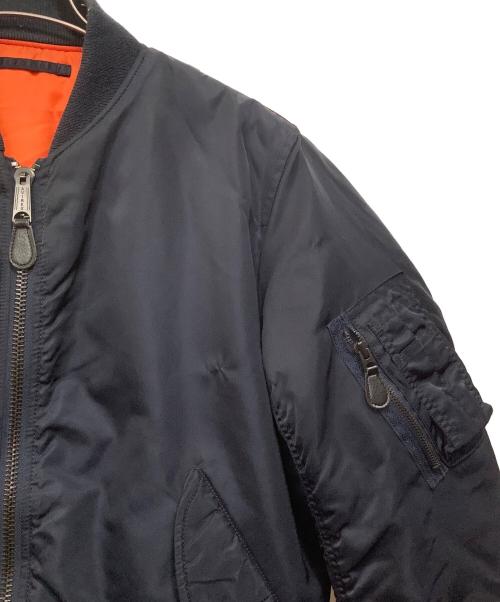 AVIREX（アヴィレックス）AVIREX (アヴィレックス) MA-1ジャケット ネイビー×オレンジ サイズ:Lの古着・服飾アイテム