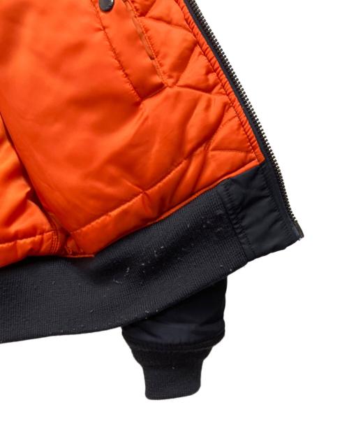 AVIREX（アヴィレックス）AVIREX (アヴィレックス) MA-1ジャケット ネイビー×オレンジ サイズ:Lの古着・服飾アイテム