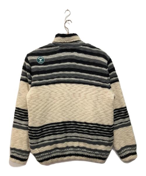 HOLLYWOOD RANCH MARKET（ハリウッドランチマーケッド）HOLLYWOOD RANCH MARKET (ハリウッドランチマーケッド) ジャケット ブラック×アイボリー サイズ:Lの古着・服飾アイテム