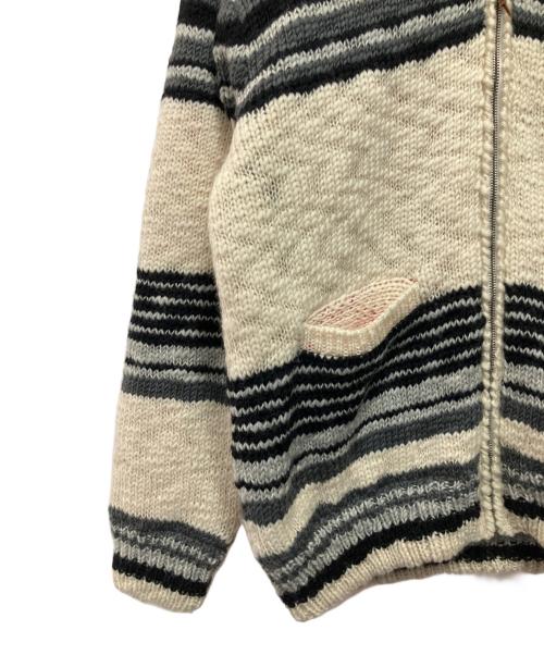 HOLLYWOOD RANCH MARKET（ハリウッドランチマーケッド）HOLLYWOOD RANCH MARKET (ハリウッドランチマーケッド) ジャケット ブラック×アイボリー サイズ:Lの古着・服飾アイテム