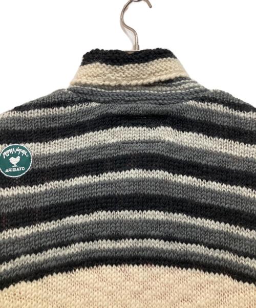 HOLLYWOOD RANCH MARKET（ハリウッドランチマーケッド）HOLLYWOOD RANCH MARKET (ハリウッドランチマーケッド) ジャケット ブラック×アイボリー サイズ:Lの古着・服飾アイテム