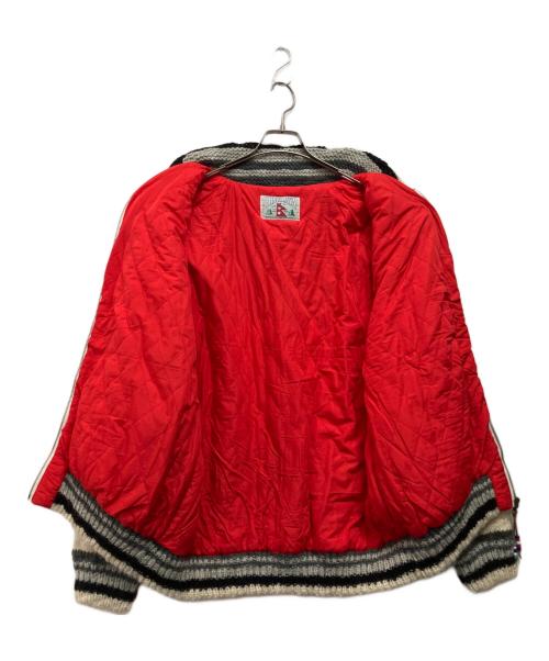 HOLLYWOOD RANCH MARKET（ハリウッドランチマーケッド）HOLLYWOOD RANCH MARKET (ハリウッドランチマーケッド) ジャケット ブラック×アイボリー サイズ:Lの古着・服飾アイテム