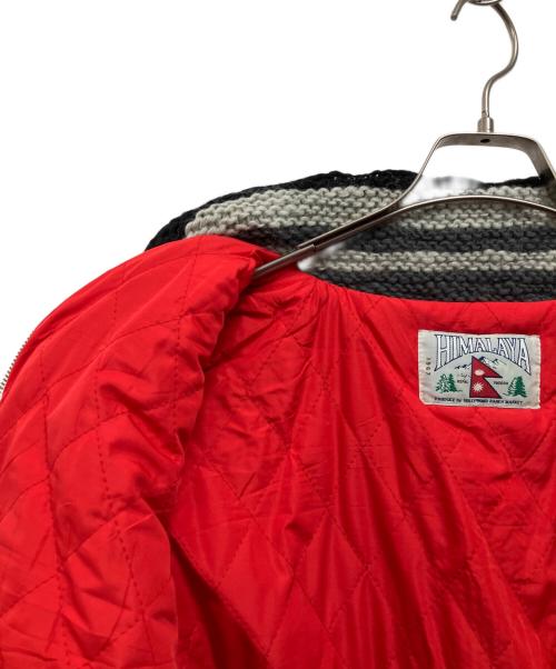 HOLLYWOOD RANCH MARKET（ハリウッドランチマーケッド）HOLLYWOOD RANCH MARKET (ハリウッドランチマーケッド) ジャケット ブラック×アイボリー サイズ:Lの古着・服飾アイテム