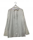 patouパトゥ）の古着「刺繍カラーシャツ」｜ホワイト