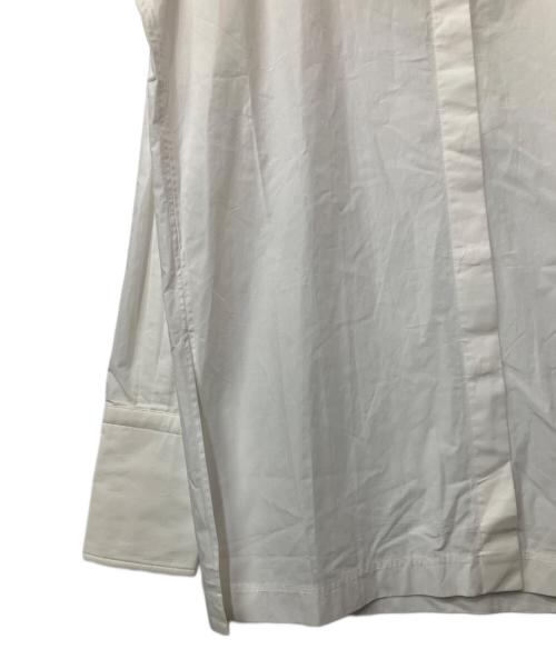 patou（パトゥ）Patou (パトゥ) 刺繍カラーシャツ ホワイト サイズ:Mの古着・服飾アイテム