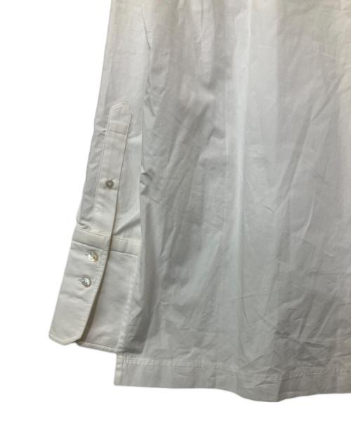 patou（パトゥ）Patou (パトゥ) 刺繍カラーシャツ ホワイト サイズ:Mの古着・服飾アイテム