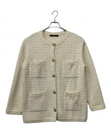 JOURNAL STANDARD relume（ジャーナルスタンダード レリューム）の古着「ツイードカーディガン」｜ホワイト