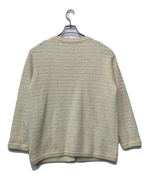 JOURNAL STANDARD relume（ジャーナルスタンダード レリューム）JOURNAL STANDARD relume (ジャーナルスタンダード レリューム) ツイードカーディガン ホワイト サイズ:FREEの古着・服飾アイテム