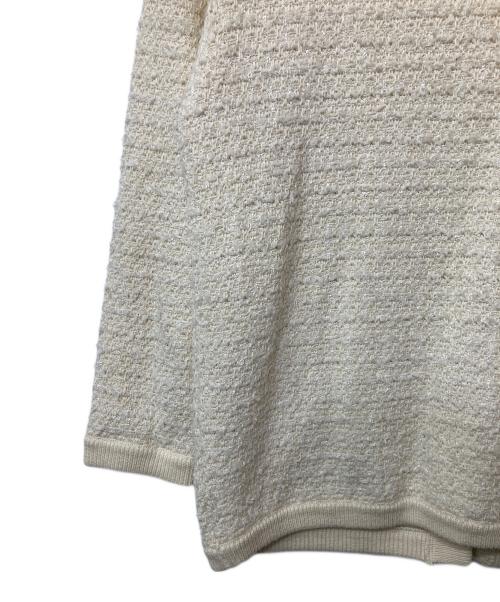 JOURNAL STANDARD relume（ジャーナルスタンダード レリューム）JOURNAL STANDARD relume (ジャーナルスタンダード レリューム) ツイードカーディガン ホワイト サイズ:FREEの古着・服飾アイテム