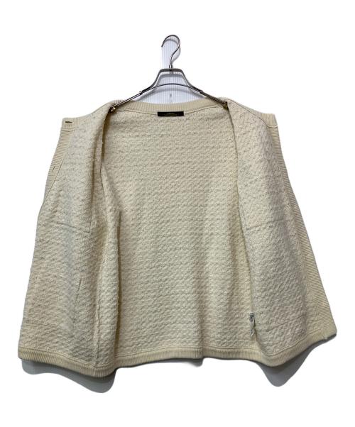 JOURNAL STANDARD relume（ジャーナルスタンダード レリューム）JOURNAL STANDARD relume (ジャーナルスタンダード レリューム) ツイードカーディガン ホワイト サイズ:FREEの古着・服飾アイテム