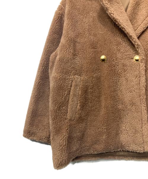 nano・universe（ナノ・ユニバース）nano・universe (ナノ・ユニバース) ミドルボアPコート ブラウン サイズ:FREEの古着・服飾アイテム