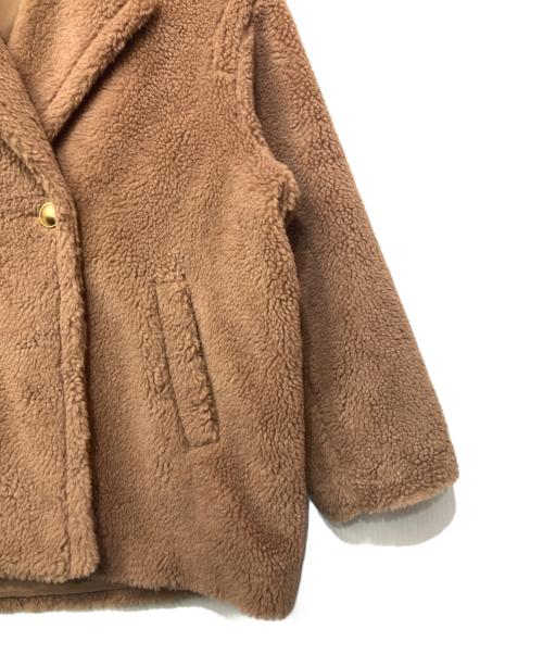 nano・universe（ナノ・ユニバース）nano・universe (ナノ・ユニバース) ミドルボアPコート ブラウン サイズ:FREEの古着・服飾アイテム