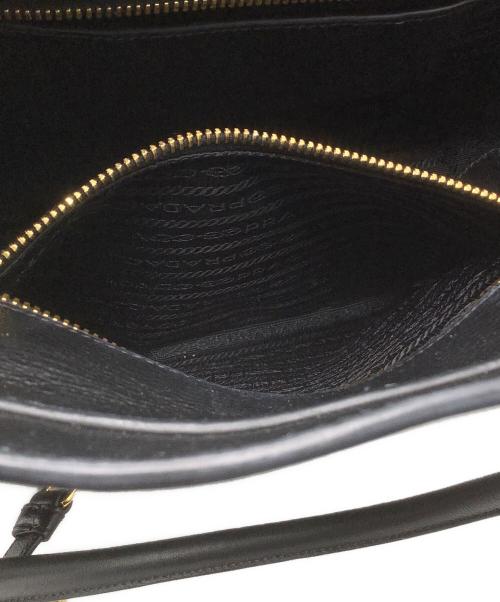 PRADA（プラダ）PRADA (プラダ) 2WAYバッグ ブラックの古着・服飾アイテム