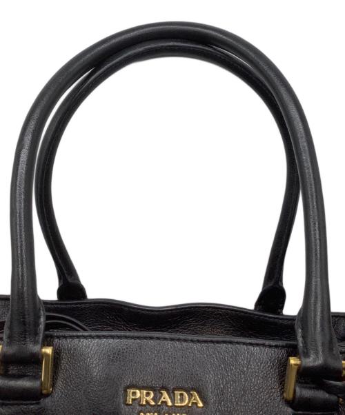 PRADA（プラダ）PRADA (プラダ) 2WAYバッグ ブラックの古着・服飾アイテム