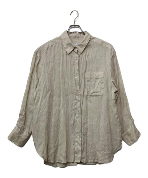 SIMPLICITE（シンプリシテ）simplicite (シンプリシテ) 長袖シャツ ベージュ サイズ:FREEの古着・服飾アイテム