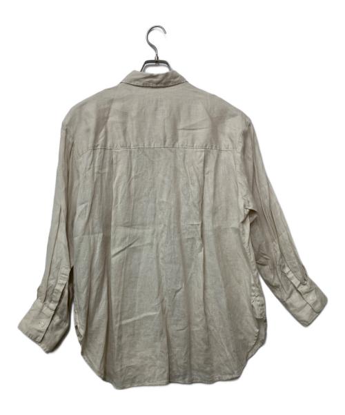 SIMPLICITE（シンプリシテ）simplicite (シンプリシテ) 長袖シャツ ベージュ サイズ:FREEの古着・服飾アイテム