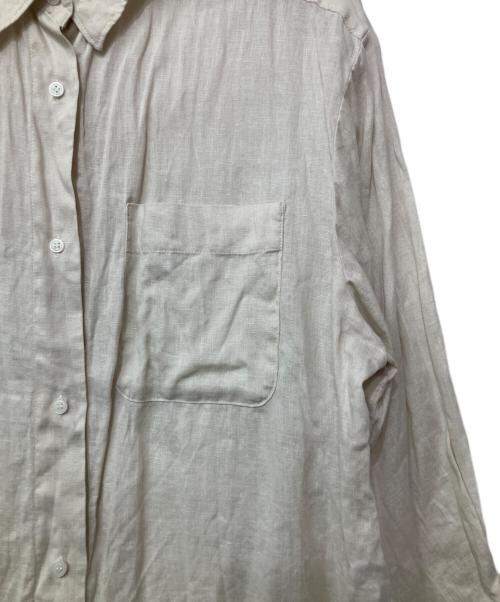 SIMPLICITE（シンプリシテ）simplicite (シンプリシテ) 長袖シャツ ベージュ サイズ:FREEの古着・服飾アイテム