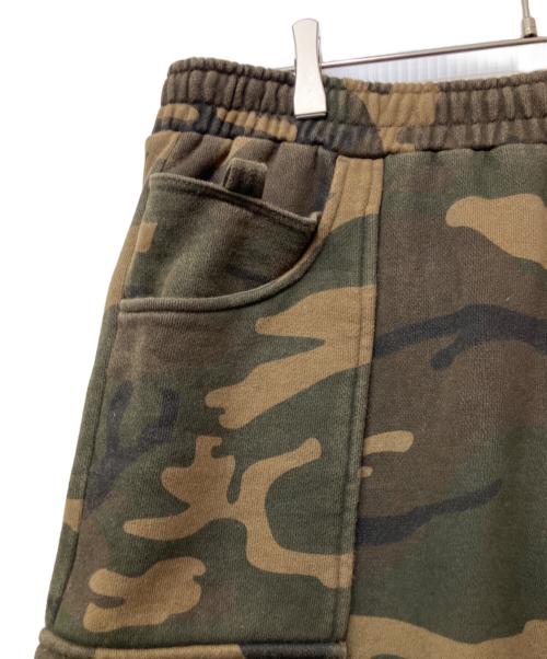 X-LARGE（エクストララージ）X-LARGE (エクストララージ) SWEAT CARGO SHORT PANTS オリーブ サイズ:Lの古着・服飾アイテム