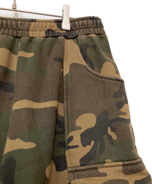 X-LARGE（エクストララージ）X-LARGE (エクストララージ) SWEAT CARGO SHORT PANTS オリーブ サイズ:Lの古着・服飾アイテム