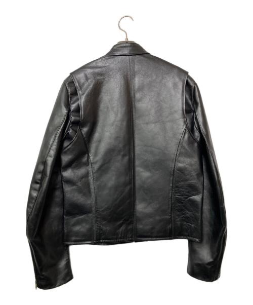 MASAKI MATSUSHIMA HOMME（マサキマツシマオム）MASAKI MATSUSHIMA HOMME (マサキマツシマオム) レザージャケット ブラック サイズ:Mの古着・服飾アイテム