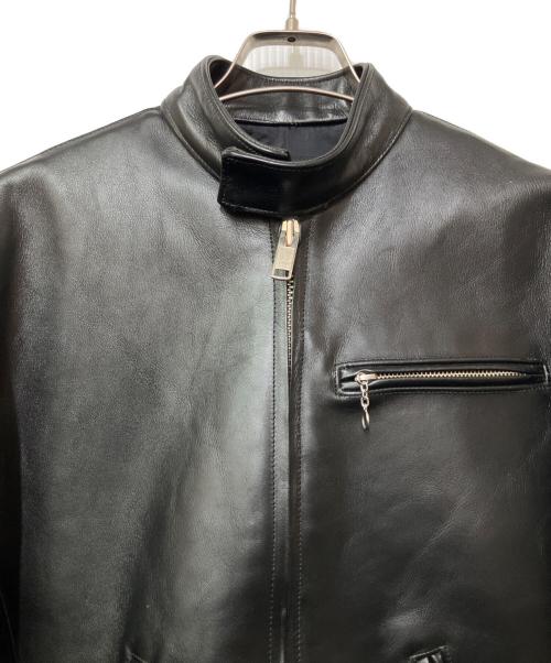 MASAKI MATSUSHIMA HOMME（マサキマツシマオム）MASAKI MATSUSHIMA HOMME (マサキマツシマオム) レザージャケット ブラック サイズ:Mの古着・服飾アイテム