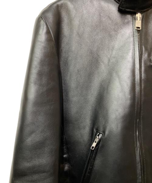 MASAKI MATSUSHIMA HOMME（マサキマツシマオム）MASAKI MATSUSHIMA HOMME (マサキマツシマオム) レザージャケット ブラック サイズ:Mの古着・服飾アイテム