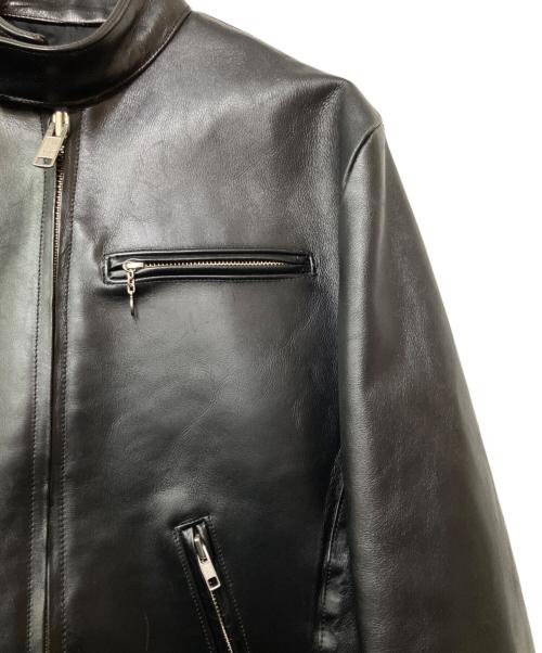 MASAKI MATSUSHIMA HOMME（マサキマツシマオム）MASAKI MATSUSHIMA HOMME (マサキマツシマオム) レザージャケット ブラック サイズ:Mの古着・服飾アイテム