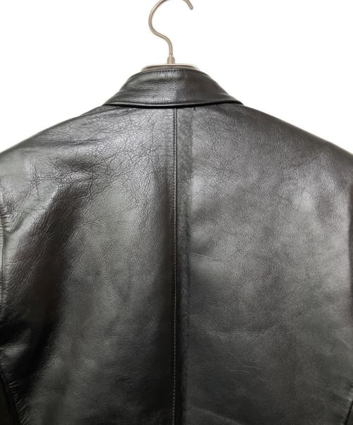 MASAKI MATSUSHIMA HOMME（マサキマツシマオム）MASAKI MATSUSHIMA HOMME (マサキマツシマオム) レザージャケット ブラック サイズ:Mの古着・服飾アイテム