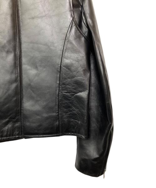 MASAKI MATSUSHIMA HOMME（マサキマツシマオム）MASAKI MATSUSHIMA HOMME (マサキマツシマオム) レザージャケット ブラック サイズ:Mの古着・服飾アイテム