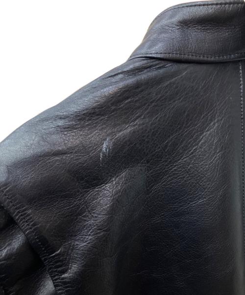 MASAKI MATSUSHIMA HOMME（マサキマツシマオム）MASAKI MATSUSHIMA HOMME (マサキマツシマオム) レザージャケット ブラック サイズ:Mの古着・服飾アイテム