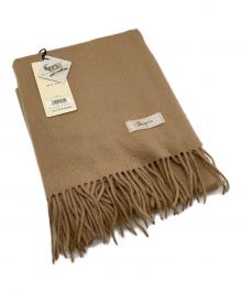 MAGENTA（マゼンタ）の古着「カシミヤマフラー」｜ベージュ