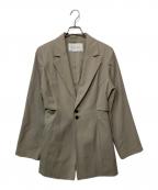 Dessin de modeデッサンデモード）の古着「テーラードジャケット」｜ベージュ