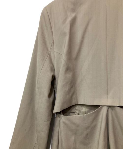 Dessin de mode（デッサンデモード）Dessin de mode (デッサンデモード) テーラードジャケット ベージュ サイズ:1の古着・服飾アイテム