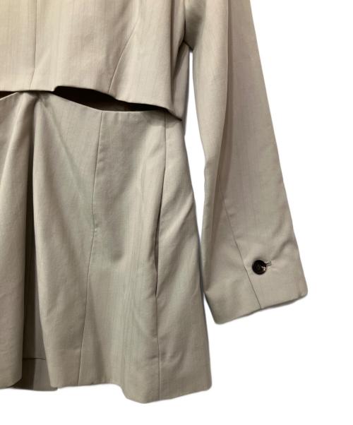 Dessin de mode（デッサンデモード）Dessin de mode (デッサンデモード) テーラードジャケット ベージュ サイズ:1の古着・服飾アイテム