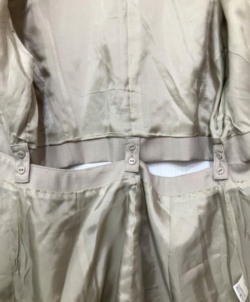 Dessin de mode（デッサンデモード）Dessin de mode (デッサンデモード) テーラードジャケット ベージュ サイズ:1の古着・服飾アイテム