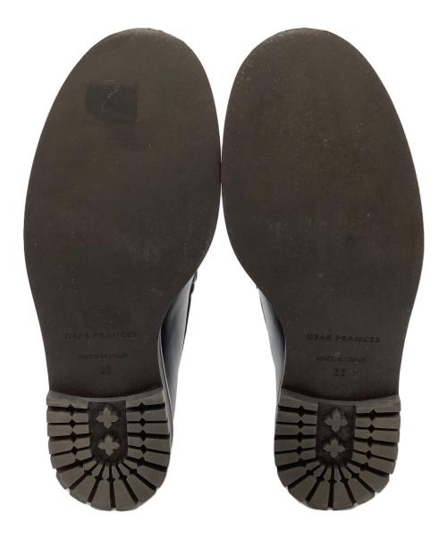 DEAR FRANCES（ディアフランセス）DEAR FRANCES (ディアフランセス) ローファー ブラック サイズ:35の古着・服飾アイテム