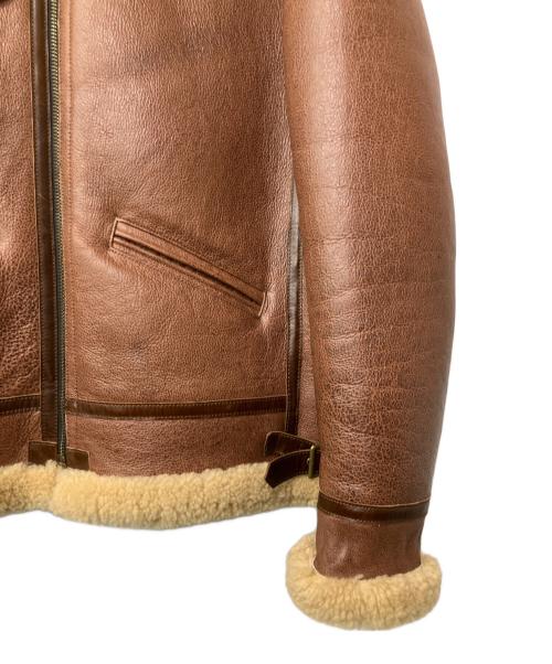 STARKE HAUT（スタークハウツ）STARKE HAUT (スタークハウツ) ムートンジャケット ブラウン サイズ:4XLの古着・服飾アイテム