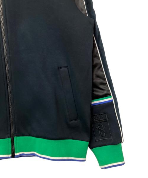 PUMA（プーマ）PUMA (プーマ) トラックジャケット グリーン×ブラック サイズ:Lの古着・服飾アイテム