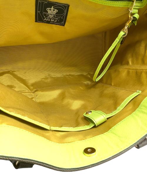 A.D.M.J.（エーディーエムジェイ）A.D.M.J. (エーディーエムジェイ) トートバッグ ベージュの古着・服飾アイテム