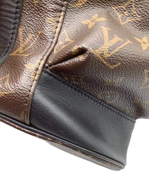 LOUIS VUITTON（ルイ ヴィトン）LOUIS VUITTON (ルイ ヴィトン) モノグラム	マカサー クリストファーMM　バックパック ブラウン×ブラックの古着・服飾アイテム