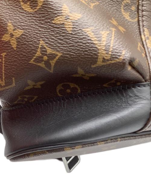 LOUIS VUITTON（ルイ ヴィトン）LOUIS VUITTON (ルイ ヴィトン) モノグラム	マカサー クリストファーMM　バックパック ブラウン×ブラックの古着・服飾アイテム
