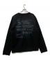 MIHARA YASUHIRO (ミハラヤスヒロ) スウェット ブラック サイズ:48：30000円