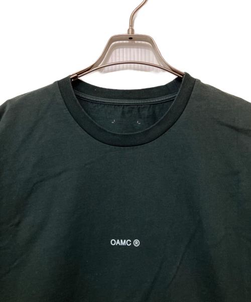 OAMC（オーエーエムシー）OAMC (オーエーエムシー) 半袖Tシャツ グリーン サイズ:Lの古着・服飾アイテム